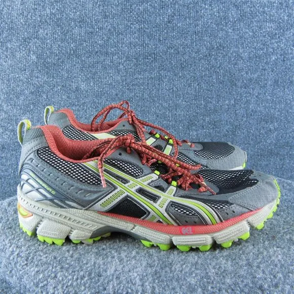 ASICS Kahana 6 Men Sneaker Shoes‎ Size 8.5 Medium Gray Synthetic Lace Up