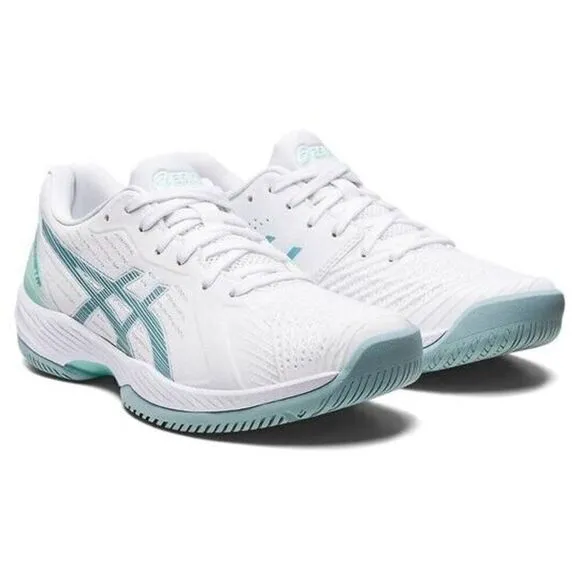 Asics Solution Swift FF 1042A197.104 Sneakers Women 7 White Tennis Shoes EEE3650