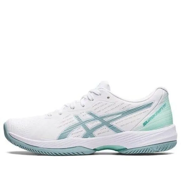 Asics Solution Swift FF 1042A197.104 Sneakers Women 7 White Tennis Shoes EEE3650
