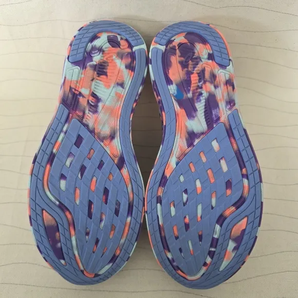 ASICS Womens Noosa Tri 13 White Purple Multicolor Running Shoes Sneakers Sz 9.5