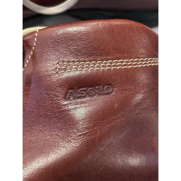 Asolo Rave men’s Leather casual, Lace-up ankle boots. Size 9.