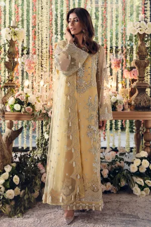 ASTRELLA (ZC22-05)  | Zaha Gossamer Collection 2022 | Unstitched Embroidered Net Suit