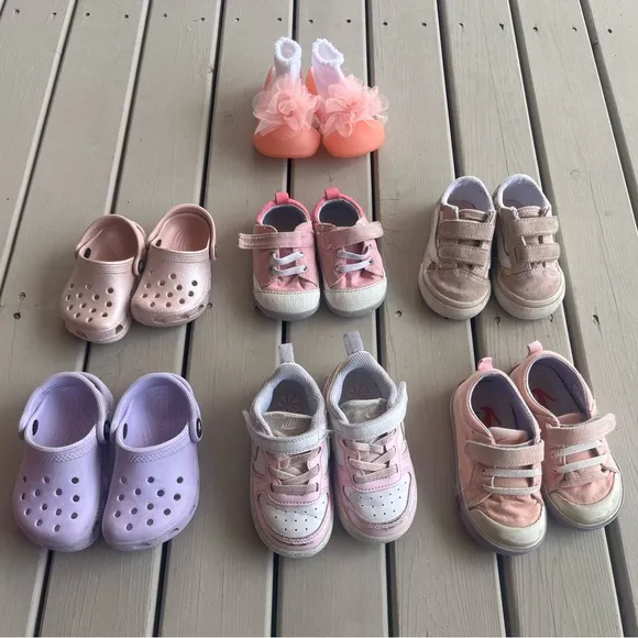 Baby and Toddler Girl Shoes Bundle