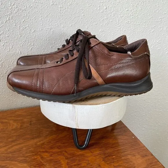 Bacco Bucci Oxford Lace Up Leather Dress Shoes Size 10