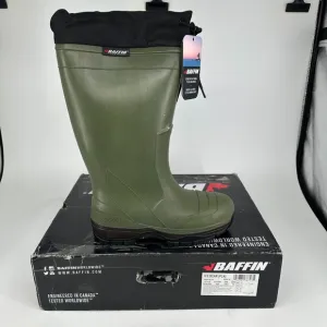 Baffin Boots Mens 13 ICE BEAR (PLN) Forest Green Black 5016-0000 Rubber NEW