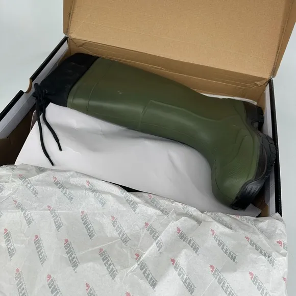Baffin Boots Mens 13 ICE BEAR (PLN) Forest Green Black 5016-0000 Rubber NEW