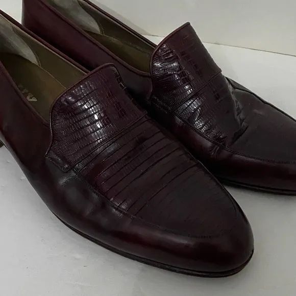BALLY Italy Leather Shoes 9