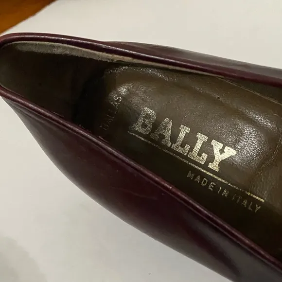 BALLY Italy Leather Shoes 9