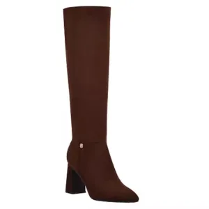 Bandolino Kyla Brown Suede Heeled Boots Size 6.5