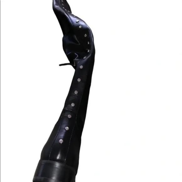 Bar III Taimi Over-The-Knee Boots In Black Size 5