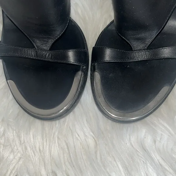Barbara Bui Sandals Black Gladiator Heels