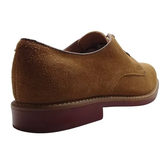 Bass Men's Brown Genuine Suede Leather Oxford Shoes Size 12M