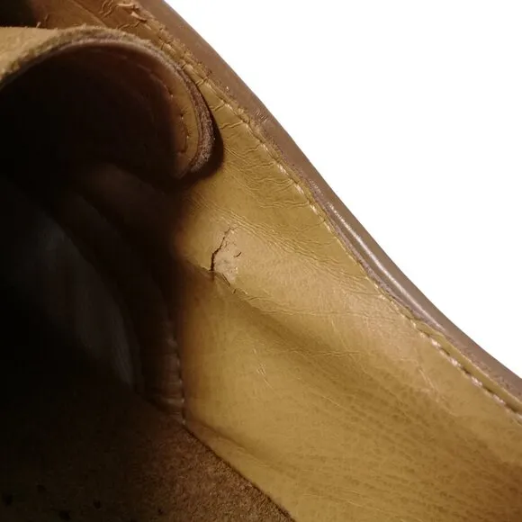 Bass Men's Brown Genuine Suede Leather Oxford Shoes Size 12M