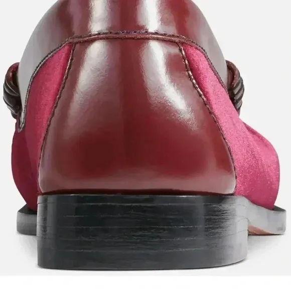 Bass Weejuns Lianna Velvet Womens Slip Horse-bit Loafers New