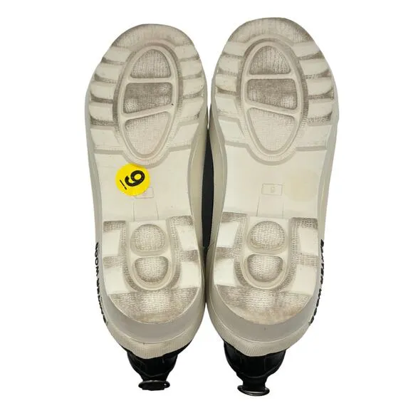 Baxter Wood Black The Hevea Chelsea White Sole Rain Boots