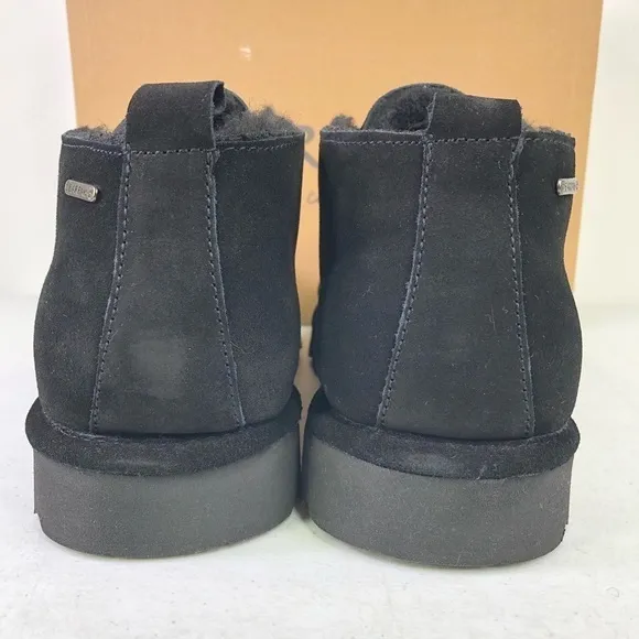 Bearpaw Spencer Black Suede Chukka Boots