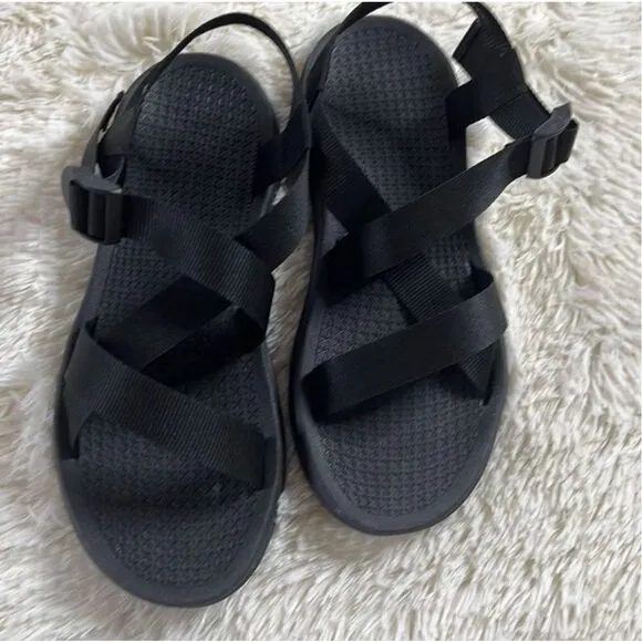 Bearpaw Chaco Men's Z1 Classic Open Toe Strappy Sport Sandals Black Size 9