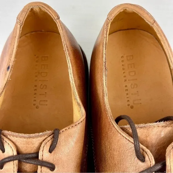 BedStu Cobblers Series Men’s Leather Derby Shoes Size 9.5