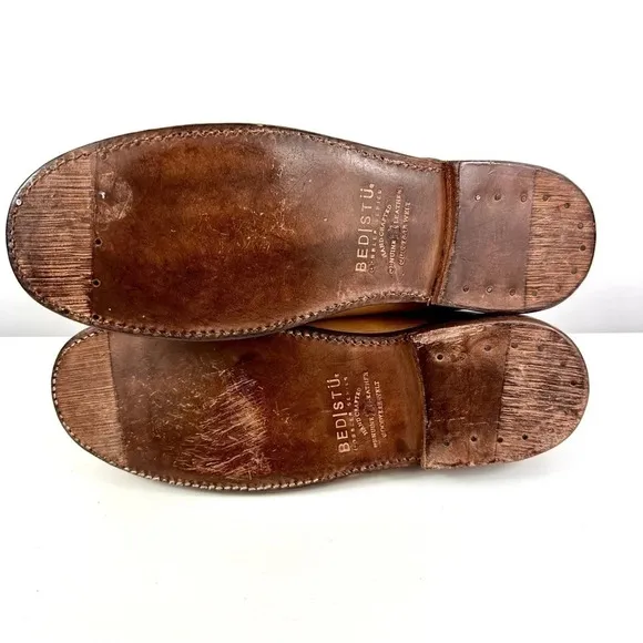 BedStu Cobblers Series Men’s Leather Derby Shoes Size 9.5