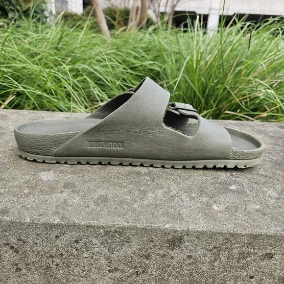 Birkenstock Arizona EVA Men's Khaki/Green Sandal Slide Straps EU 46 Size 13