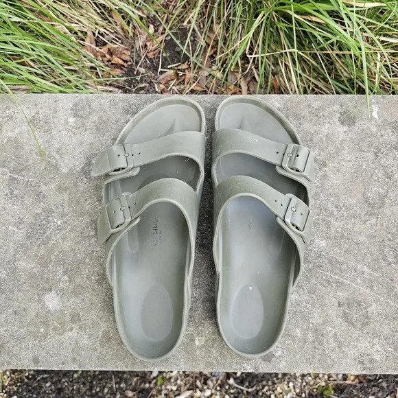 Birkenstock Arizona EVA Men's Khaki/Green Sandal Slide Straps EU 46 Size 13