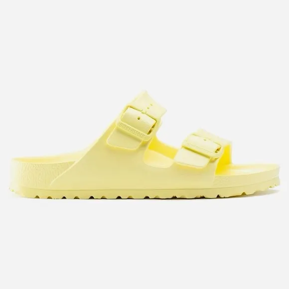 Birkenstock Arizona Eva Unisex Rubber Vibrant Yellow Sandals  Size 44 NEW
