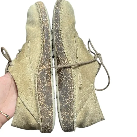 BIRKENSTOCK Gary Suede Ginger Oxford Lace Up Shoes