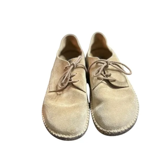 BIRKENSTOCK Gary Suede Ginger Oxford Lace Up Shoes