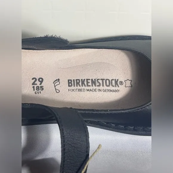 Birkenstock Kids Jane Size 29 US 11-11.5  Girls Dress Shoes Elegant Design NIB