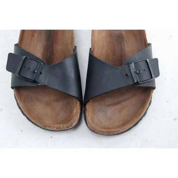 Birkenstock Madrid Sandals Shoes Synthetic Birko Flor Women's 39 Us 8