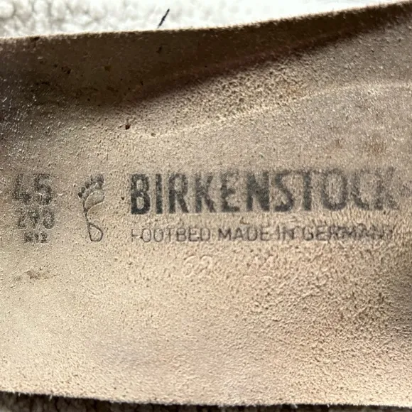 Birkenstock Mens Blue Canvas Suede Bend Low Midnight Sneaker Shoes SZ EU 45 US12