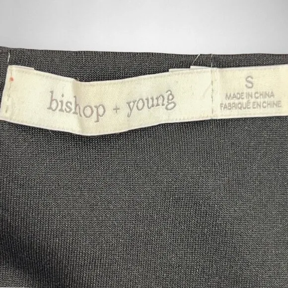 BISHOP &amp; YOUNG Faux Suede Brown Skirt S