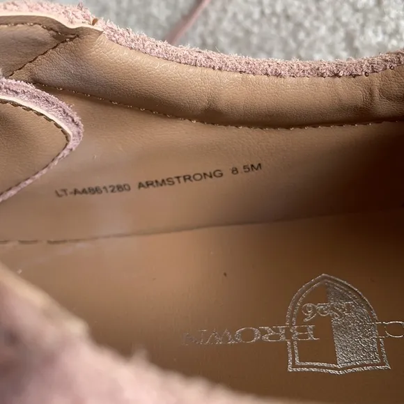 Black Brown 1826 Armstrong suede shoes
