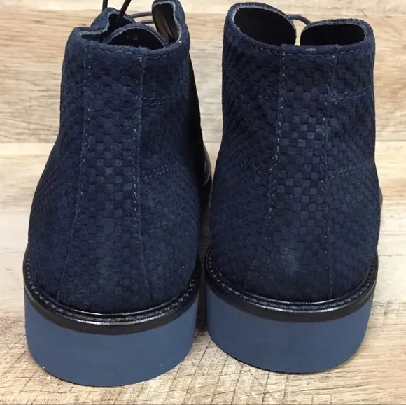 Blue Italian Chukka Boots