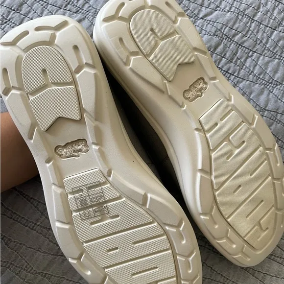 BNIB Coach Heather Grey Hybrid Driver Loafer Slip Ons Size 8.5