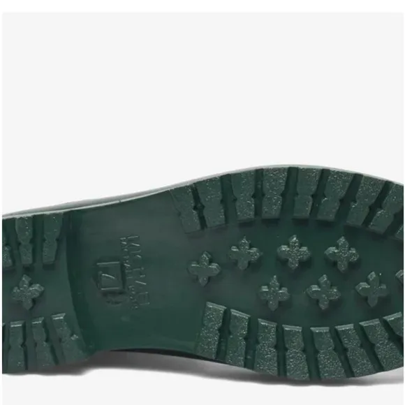 BNWOB Michael Kors Moss Green Ankle Rain Boots