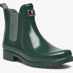 BNWOB Michael Kors Moss Green Ankle Rain Boots