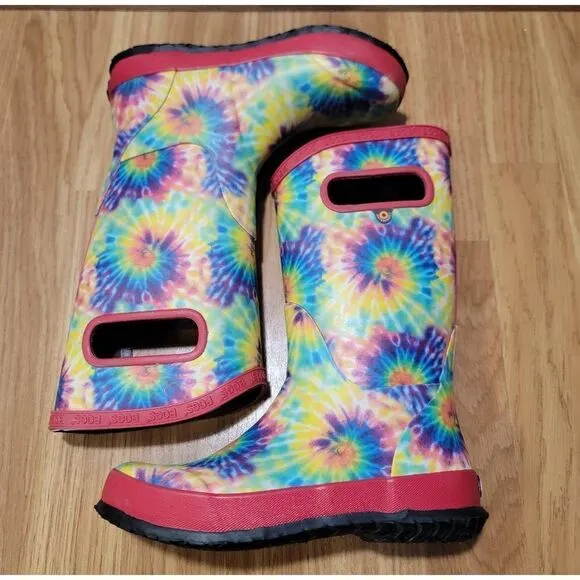 BOGS Tie Dye Rubber Rain Boots 2