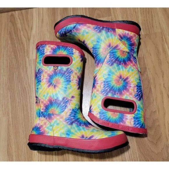 BOGS Tie Dye Rubber Rain Boots 2