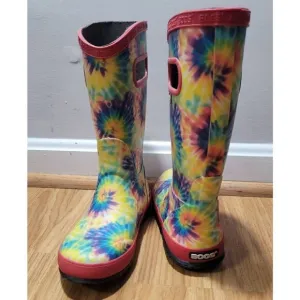 BOGS Tie Dye Rubber Rain Boots 2