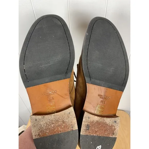 Bonobos Dalton Derby Brown Suede Lace Up Men's Shoes Size 11.5