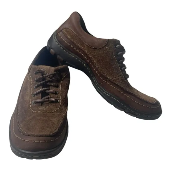 Born Men’s Handcrafted Brown Leather Oxford Shoes