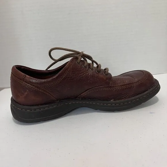 Born Men's Sierra Brown Leather Lace Up Shoes Size 10