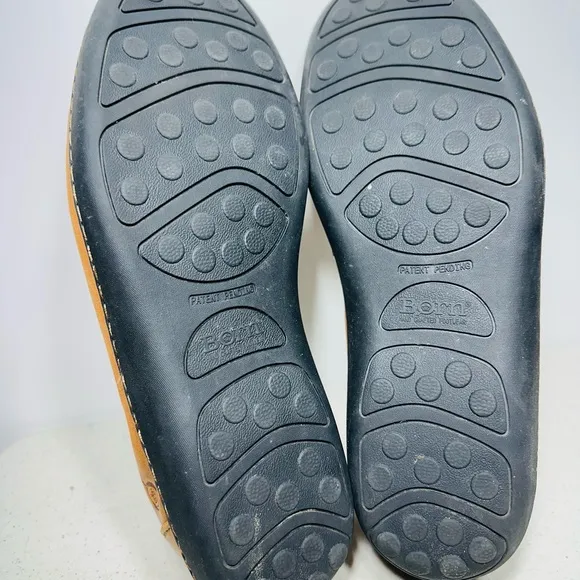 BORN SIMON II PENNY LOAFER LEATHER SHOES MENS 11,5 SLIP ONS