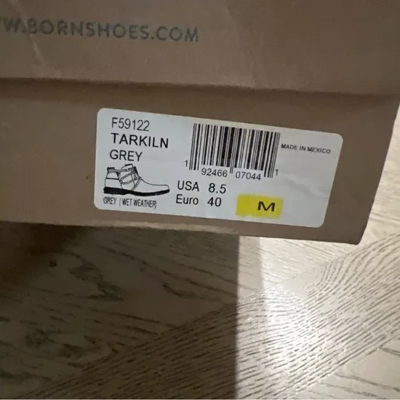 Born Women's Brown Tarkiln Suede Ankle Boots Size 9 US Zip Leather Wrap Laces