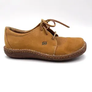 BORN WOMENS LEATHER LACE UP OXFORD SHOES size 6.5