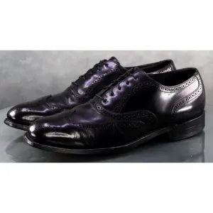 Bostonian Footsaver Men's Wingtip Dress Shoes Size 10.5 D Black Made in USA