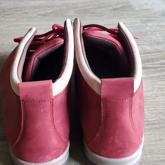 BRAND NEW SAS Red Suede Ankle Boots