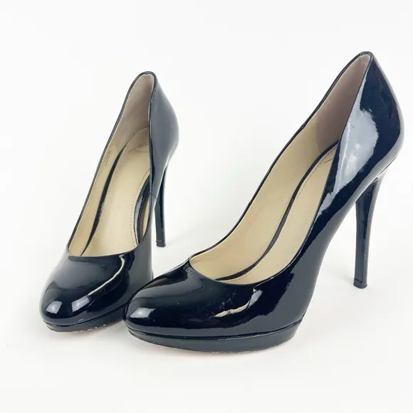 Brian Atwood Bffredrique Black Patent Leather Pumps Size 7.5