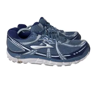 Brooks Addiction 11 Running Shoes Mens Size 13 Blue Mesh Logo Low Top Lace Up